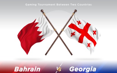 Bahrajn kontra Gruzja Dwie flagi