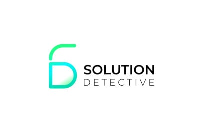 DS Gradient - futuristické logo