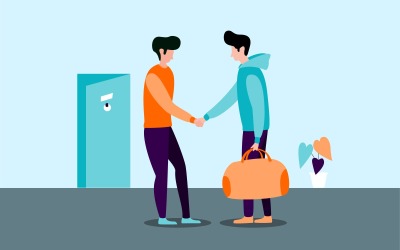 Hotel Customer Service Free Illustration Concept Vector