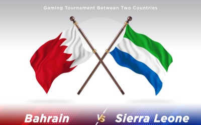 Bahrain kontra Sierra Leone Two Flags