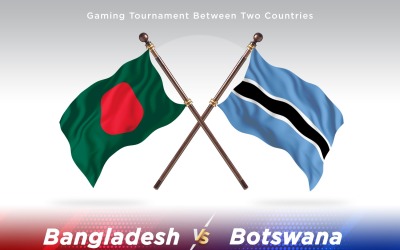 Bangladeş Botsvana&amp;#39;ya Karşı İki Bayrak