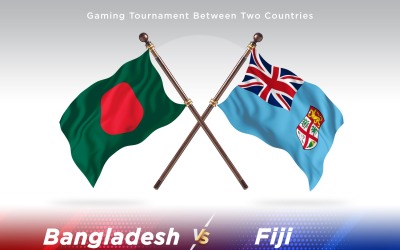 Bangladesh contro Fiji Two Flags