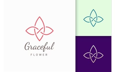 Beauty of Spa Logo-sjabloon in luxe