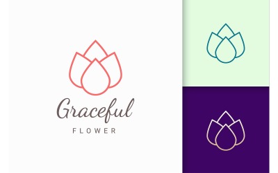 Beauty or Spa in Luxury Logo Template