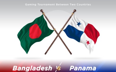 Bangladesh contro Panama Two Flags