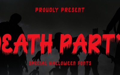 Death Party Special Halloween Font