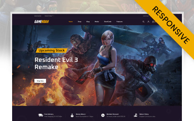 GameHoak - тема Woocommerce для интернет-магазина игр