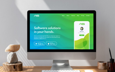Jessi - Modello di sito Web HTML5 per app responsive