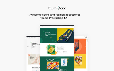 TM Funisox - тема шкарпеток та моди Prestashop