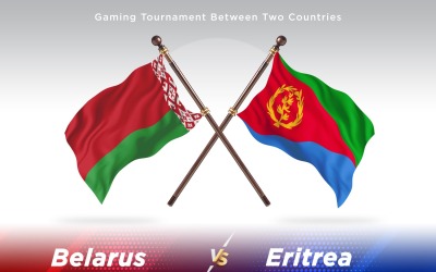 Bielorussia contro Eritrea Two Flags