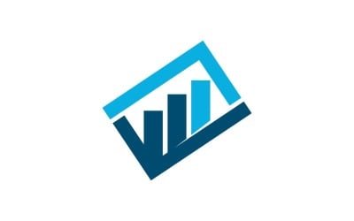Бухгалтерия Налога Финансовый Бизнес Дизайн Логотипа Вектор