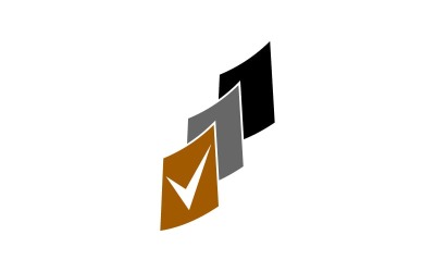 Modèle de logo d&amp;#39;entreprise financière comptable fiscale
