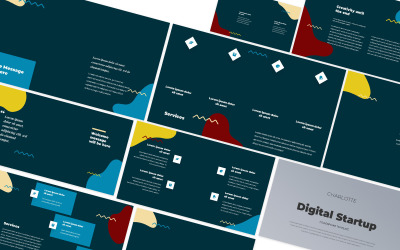 Шарлотта PowerPoint шаблон
