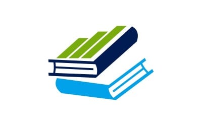 Istruzione Contabilità Fiscale Affari Finanziari Logo Design Template Vector