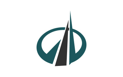 Számviteli adó Üzleti pénzügyi logó design sablon vektor