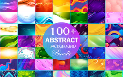 Abstract Backgrounds Bundle, Abstract Background Collection, Web Background, Banner Background.