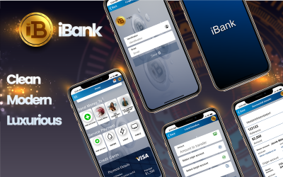 Application de démarrage iBank Ionic 5