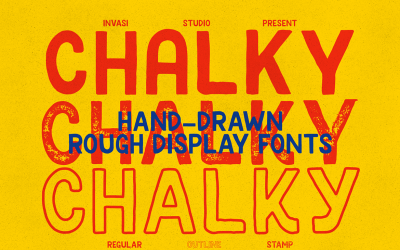 Chalky Family - Handgezeichnet