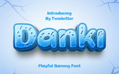 Danki Display Playful betűtípus