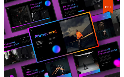 Primeveral - Üzleti PowerPoint sablon