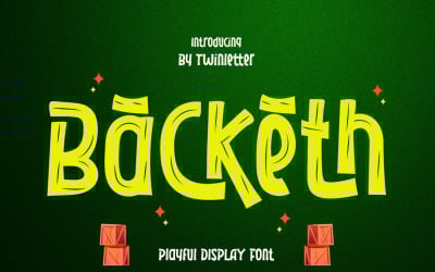 Шрифт Backeth Playful Display