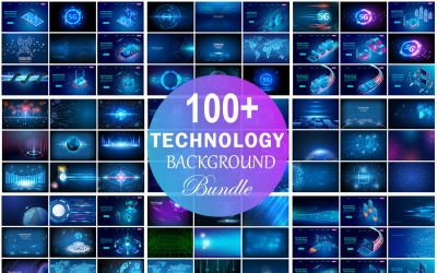 Technologie-Hintergrund-Bündel, Technologie-Zusammenfassungs-Hintergrund-Bündel, Web-Hintergrund