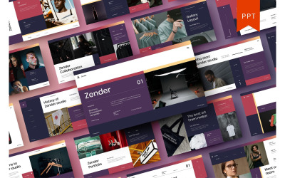 Zender - Business Шаблоны презентаций PowerPoint