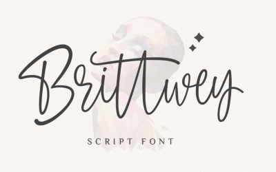 Brittwey Elegant Script Fuente