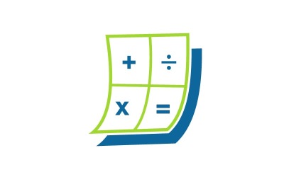 Muhasebe Vergi Mali İş Danışmanı Logo Tasarım Şablonu Vektör