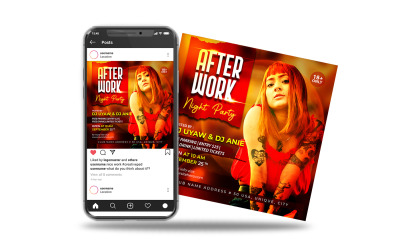 Flyer zur After-Work-Night-Party