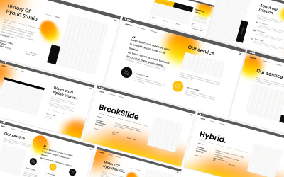 Modello di diapositive Google ibrido