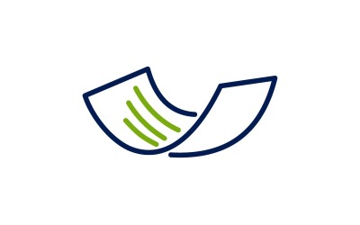Boekhoudkundige belasting financiële zakelijke boekhouding Logo ontwerp sjabloon Vector