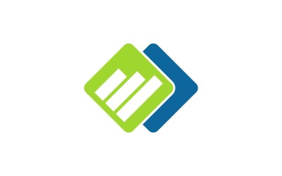 Muhasebe Vergisi İşletme Mali Logo Tasarım Şablonu