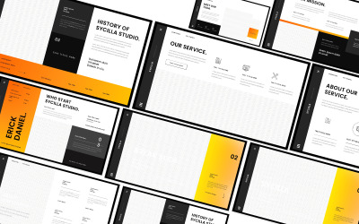 Sycilla Business Szablon Googleslides