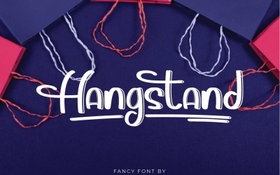 Hangstand Handwriting Display Font