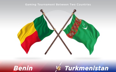 贝宁对土库曼斯坦两旗