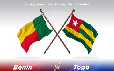 Bénin contre Togo Deux Drapeaux