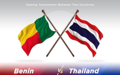 Benin contro Thailandia Two Flags