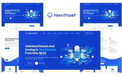 Nexthost - Web Barındırma ve Etki Alanı HTML5 Şablonu