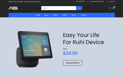Ruhi – Szablon e-commerce w sklepie elektronicznym w formacie HTML5