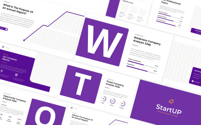 Startup Company Powerpoint sablon