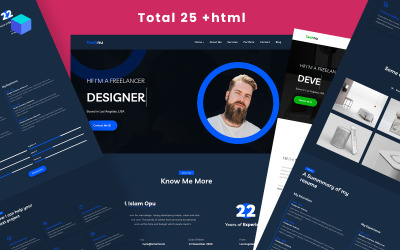 Technu - Solução de portfólio e modelo de site multiuso