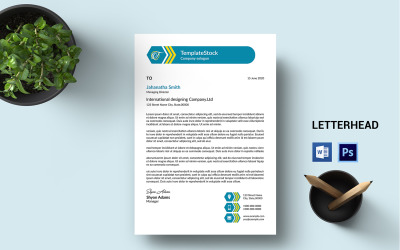 Adam brevpapper Corporate Identity Mall