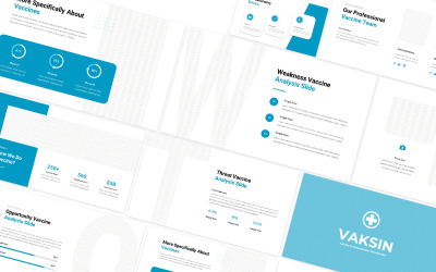 Vaksin Medical PowerPoint шаблон