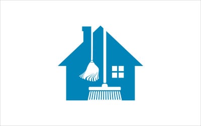 House cleaning service vector template