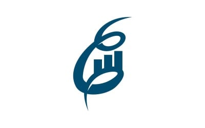Boekhoudkundige belasting zakelijke financiële manier oplossing Logo ontwerp sjabloon Vector