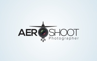 Modelo de design de logotipo Aero Shoot