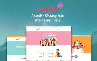 CUPID - Tema adorável de WordPress de jardim de infância