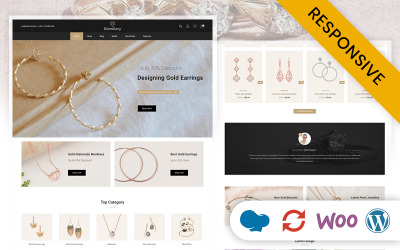 Diamllery - Bijouterie Thème WooCommerce Responsive