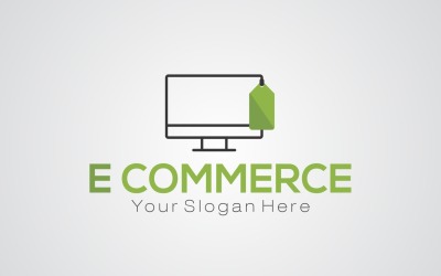 E Commerce Logo Design Template